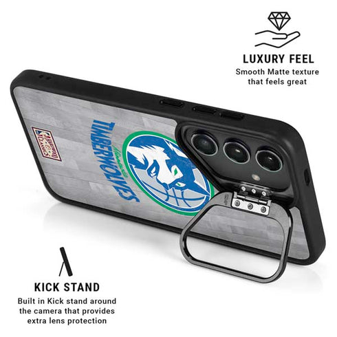 NBA Minnesota Timberwolves Hardwood Classics Galaxy S26 Ultra Kickstand Case