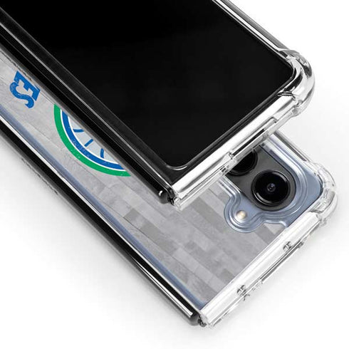 NBA Minnesota Timberwolves Hardwood Classics Galaxy Z Fold5 5G Clear Case