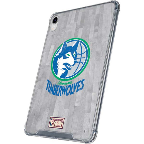 NBA Minnesota Timberwolves Hardwood Classics iPad 11th Gen (2025) Clear Case