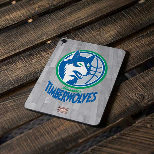 NBA Minnesota Timberwolves Hardwood Classics Apple iPad Pro Skin
