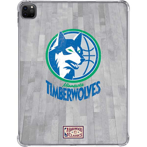 NBA Minnesota Timberwolves Hardwood Classics iPad Pro 11in (2024) Clear Case