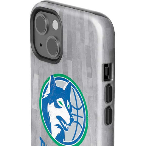 NBA Minnesota Timberwolves Hardwood Classics iPhone 15 Impact Case