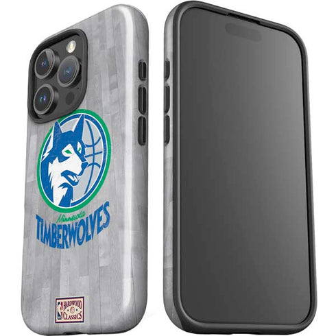 NBA Minnesota Timberwolves Hardwood Classics iPhone 16 Pro Max Impact Case