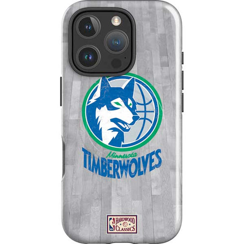 NBA Minnesota Timberwolves Hardwood Classics iPhone 16 Pro Max Magsafe Impact Case