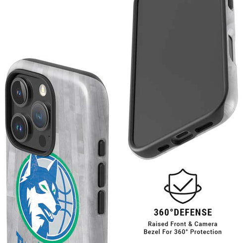 NBA Minnesota Timberwolves Hardwood Classics iPhone 16 Pro Max Magsafe Impact Case