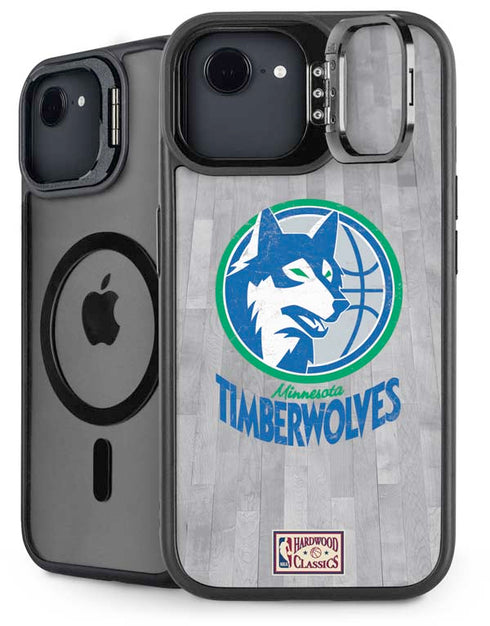 NBA Minnesota Timberwolves Hardwood Classics iPhone 16e Kickstand Case