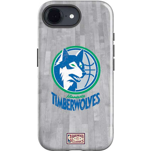 NBA Minnesota Timberwolves Hardwood Classics iPhone 16e Impact Case
