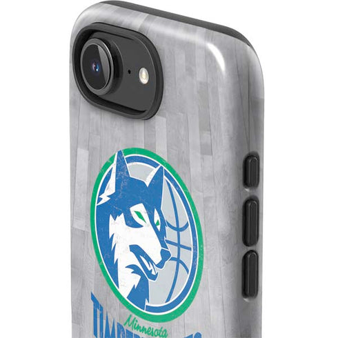 NBA Minnesota Timberwolves Hardwood Classics iPhone 16e Impact Case
