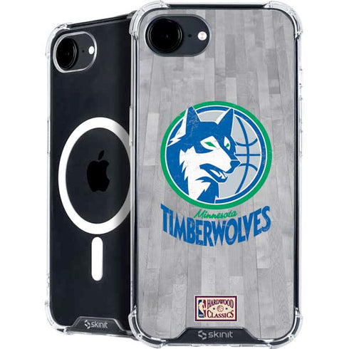 NBA Minnesota Timberwolves Hardwood Classics iPhone 16e MagSafe Case