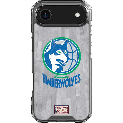 NBA Minnesota Timberwolves Hardwood Classics iPhone 17 Air Clear Case