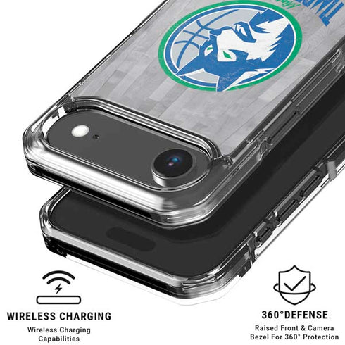 NBA Minnesota Timberwolves Hardwood Classics iPhone 17 Air Clear Case