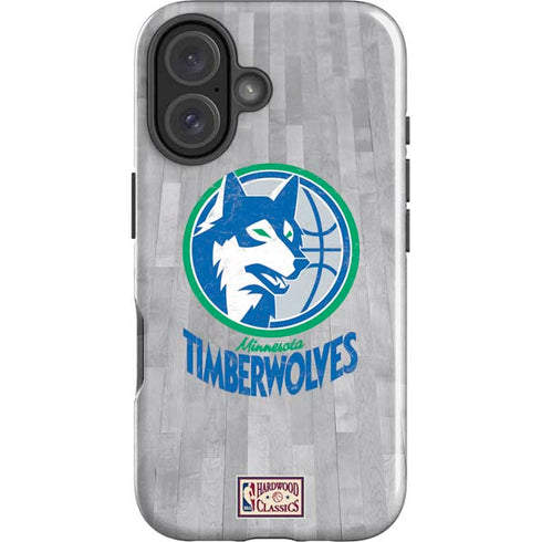 NBA Minnesota Timberwolves Hardwood Classics iPhone 17 Impact Case