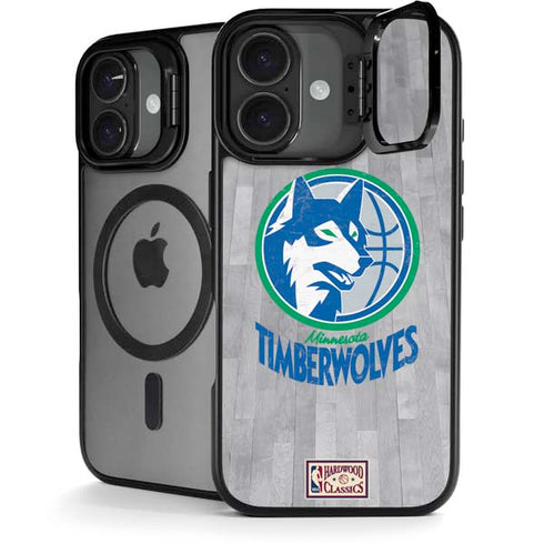 NBA Minnesota Timberwolves Hardwood Classics iPhone 17 Kickstand Case