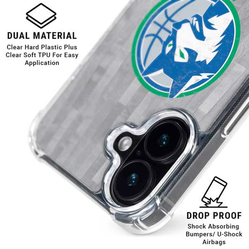 NBA Minnesota Timberwolves Hardwood Classics iPhone 17 MagSafe Case