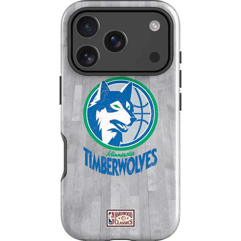 NBA Minnesota Timberwolves Hardwood Classics iPhone 17 Pro Impact Case