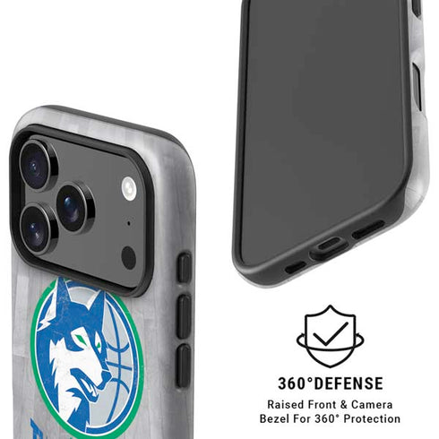 NBA Minnesota Timberwolves Hardwood Classics iPhone 17 Pro Max Magsafe Impact Case