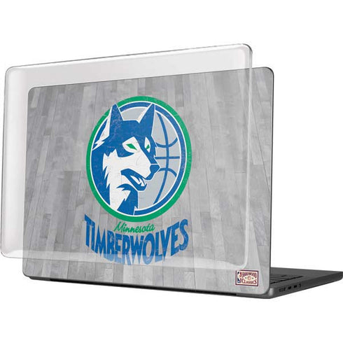 NBA Minnesota Timberwolves Hardwood Classics MacBook Pro 14in (2021-24) Case plus Skin