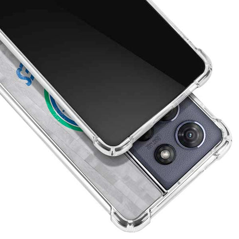 NBA Minnesota Timberwolves Hardwood Classics Moto G 5G (2025) Clear Case