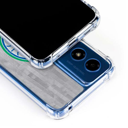 NBA Minnesota Timberwolves Hardwood Classics Moto G 5G (2024) Clear Case