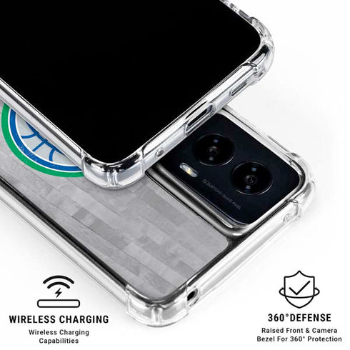 NBA Minnesota Timberwolves Hardwood Classics Moto G Power 5G (2024) Clear Case