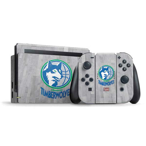 NBA Minnesota Timberwolves Hardwood Classics Nintendo Skins