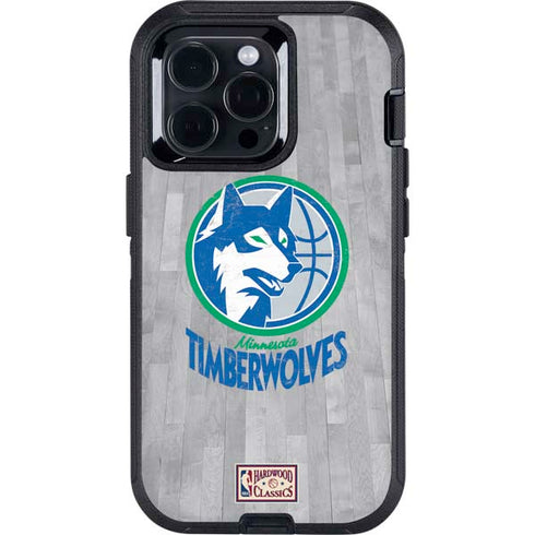 NBA Minnesota Timberwolves Hardwood Classics Otterbox Defender iPhone Skin