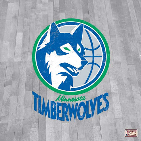 NBA Minnesota Timberwolves Hardwood Classics PS4 Console and Controller Bundle Skin