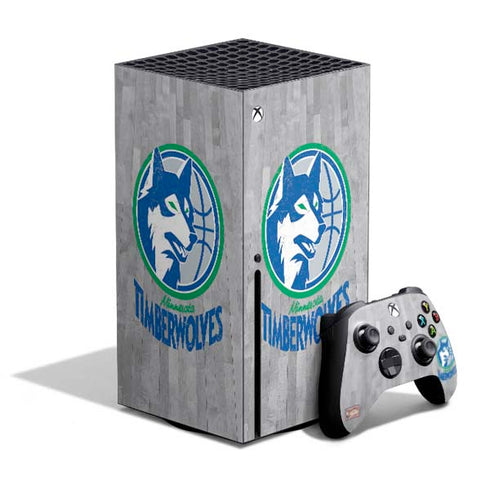 NBA Minnesota Timberwolves Hardwood Classics Xbox Series X Bundle Skin