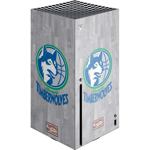 NBA Minnesota Timberwolves Hardwood Classics Xbox Series X Skins