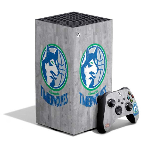 NBA Minnesota Timberwolves Hardwood Classics XBox Series X Digital Edition Bundle Skin