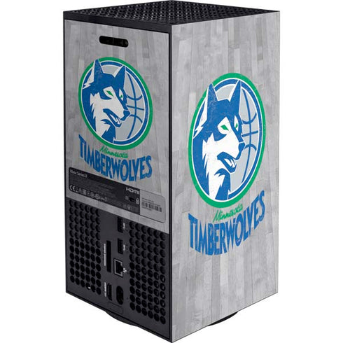 NBA Minnesota Timberwolves Hardwood Classics XBox Series X Digital Edition Bundle Skin