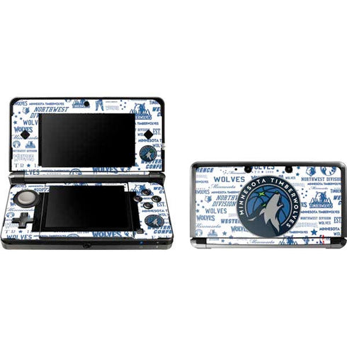 NBA Minnesota Timberwolves Historic Blast 3DS (2011) Skin