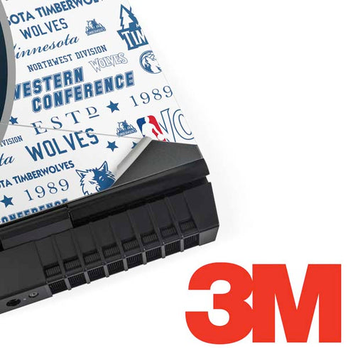 NBA Minnesota Timberwolves Historic Blast Dell Alienware Skin