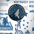 NBA Minnesota Timberwolves Historic Blast Amazon Echo Skin