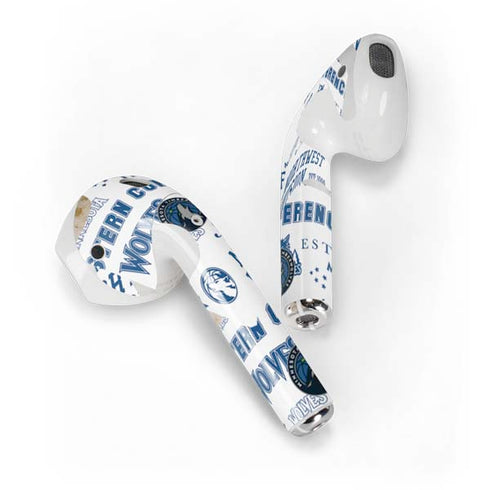 NBA Minnesota Timberwolves Historic Blast Apple AirPods 2 Skin