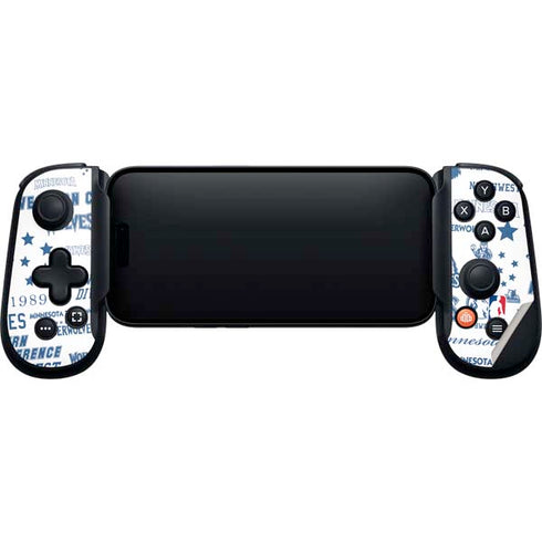 NBA Minnesota Timberwolves Historic Blast Backbone One for iPhone Game Controller Skin