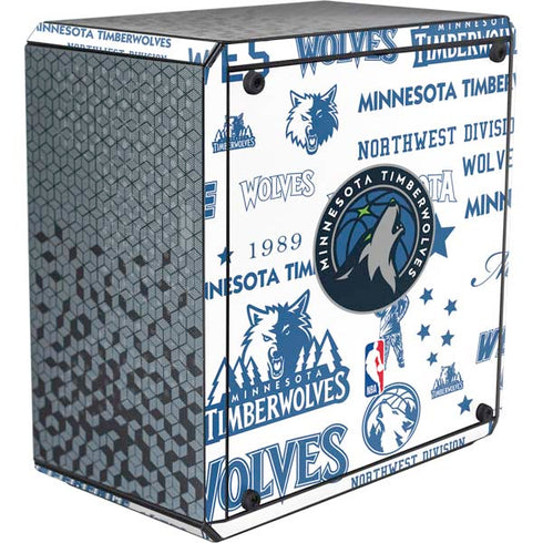 NBA Minnesota Timberwolves Historic Blast Cooler Master MasterBox Q300L Mini Tower Skin