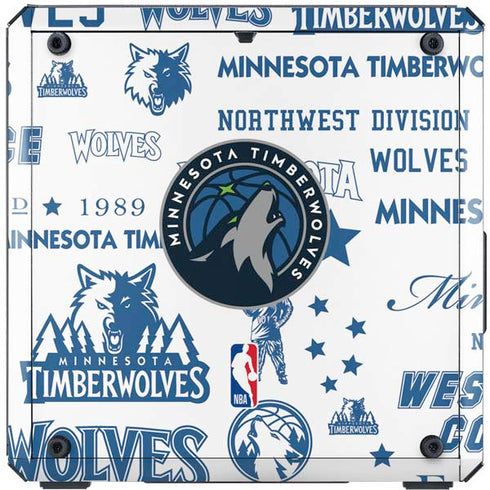 NBA Minnesota Timberwolves Historic Blast Cooler Master MasterBox Q300L Mini Tower Skin