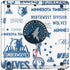 NBA Minnesota Timberwolves Historic Blast Cooler Master MasterBox Q300L Mini Tower Skin