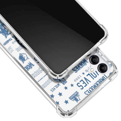 NBA Minnesota Timberwolves Historic Blast Galaxy A14 5G Clear Case