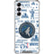 NBA Minnesota Timberwolves Historic Blast Galaxy A15 5G Clear Case