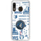 NBA Minnesota Timberwolves Historic Blast Galaxy A20 Clear Case