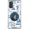 NBA Minnesota Timberwolves Historic Blast Galaxy A32 5G Clear Case