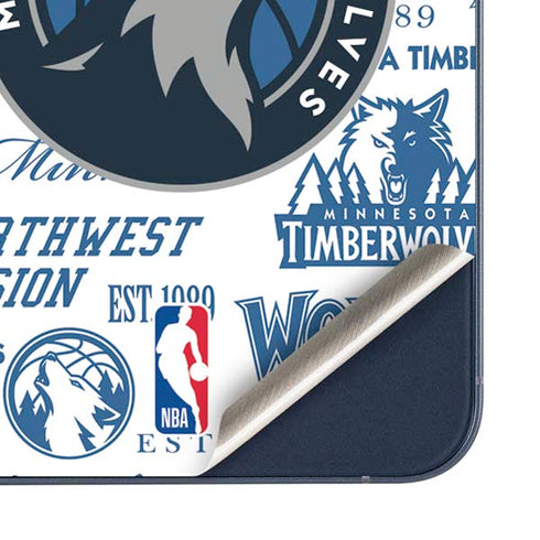 NBA Minnesota Timberwolves Historic Blast Galaxy A35 5G Skin