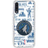 NBA Minnesota Timberwolves Historic Blast Galaxy A50 Clear Case