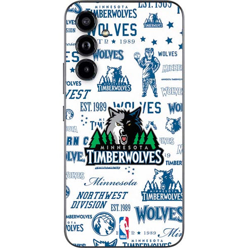 NBA Minnesota Timberwolves Historic Blast Galaxy A54 5G Skin