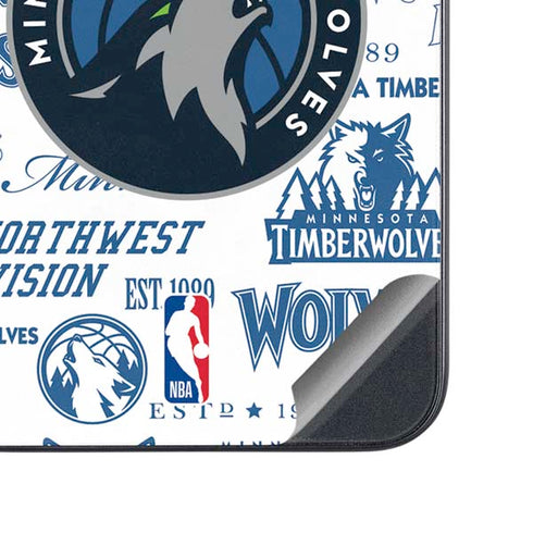 NBA Minnesota Timberwolves Historic Blast Galaxy A54 5G Skin