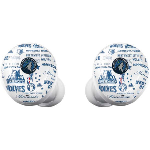 NBA Minnesota Timberwolves Historic Blast Galaxy Buds Plus Skin