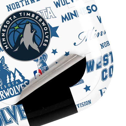NBA Minnesota Timberwolves Historic Blast Galaxy Buds Pro Skin