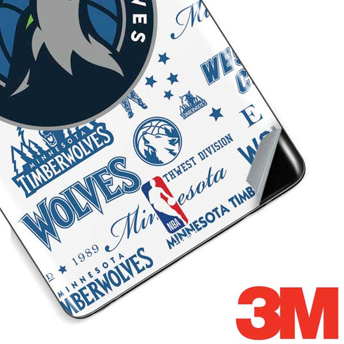 NBA Minnesota Timberwolves Historic Blast Galaxy Note 8 Skin